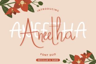 Aneetha Font: Elegant Script for Creative Projects