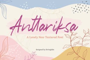 Anttariksa: A Fun Script Font for Creative Projects