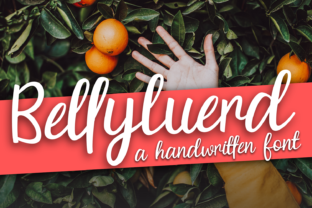 Bellyluerd: A Playful Script for Bold Design