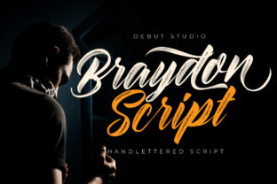 Braydon: A Script Font for Creative Makers
