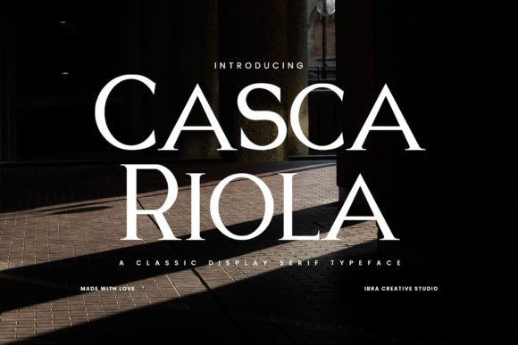 Casca Riola: A Timeless Serif Font