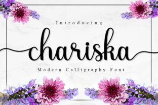 Chariska Script Font for Elegant Design