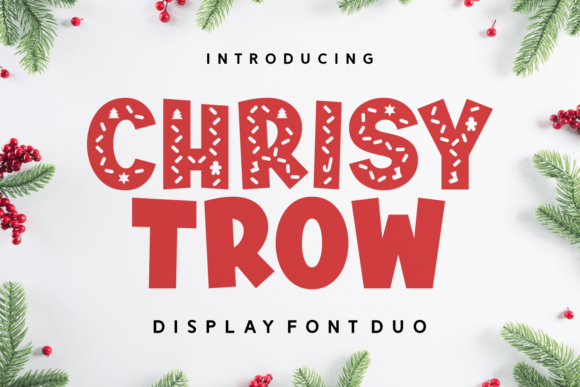 Chrisy Trow: A Festive Font for Web Design