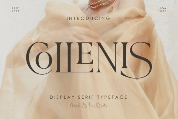 Collenis: A Luxurious Serif Font for Elegant Design