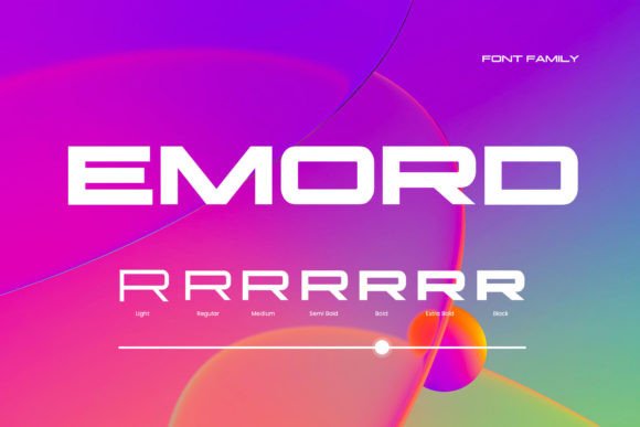 Emord: A Bold Typeface for Modern Campaigns