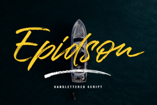 Epidson: A Script Font for Creative Projects