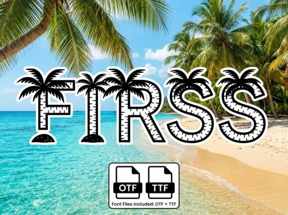 Firss: A Vacation-Inspired Font for Makers