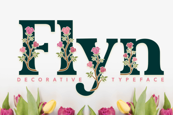 Flyn Font: Elevate Your Brand with a Floral Touch