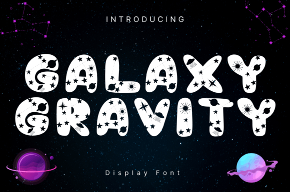 Galaxy Gravity Font: A Professional Touch for Your Brand