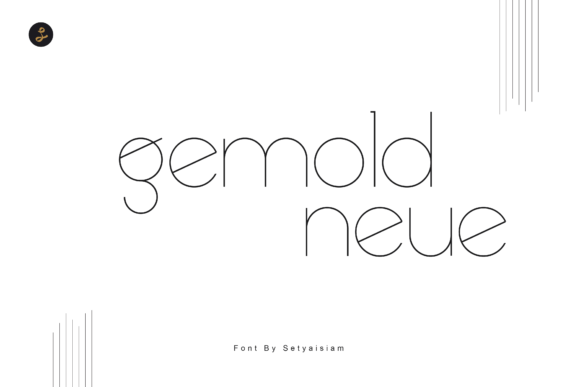Gemold Neue: A Serif Font for Creative Campaigns