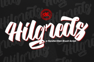 Hilgreds: A Script Font for Creative Projects