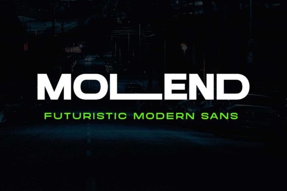 Molend: A Bold Font for Business Branding