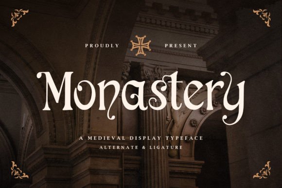 Monastery Font for Business Branding