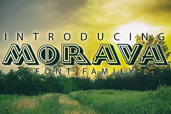 Morava: A Stylish 3D Font for Crafters
