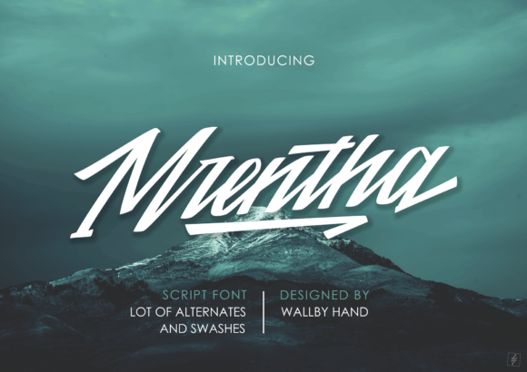 Mrentha: A Script Font for Impactful Campaigns