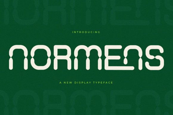 Normens: A Luxurious Serif Typeface