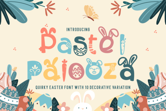 Pastel Palooza Font Review