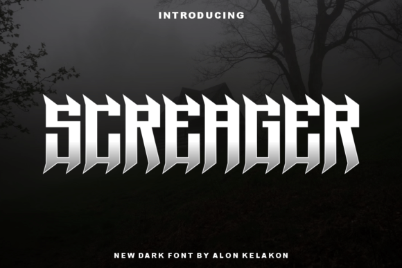 Screager Font: A Display Typeface That Elevates Brand Identity