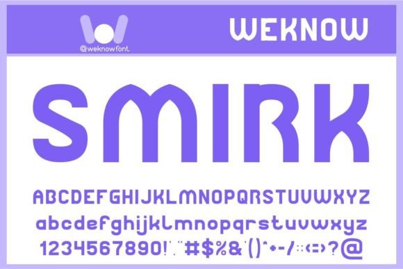 Smirk: A Bold Font for Editorial Design