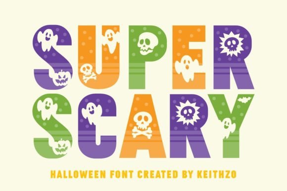 Super Scary Font for Business Branding