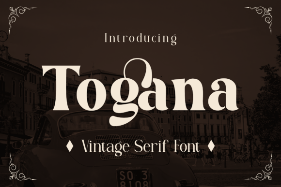 Togana: A Refined Serif for Editorial Design
