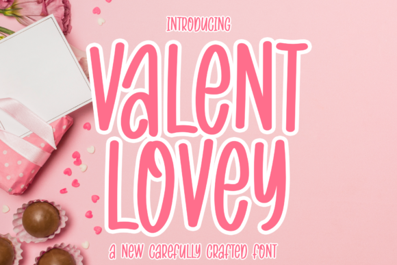 Valent Lovey Font for Creative Makers