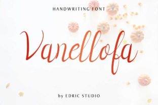 Vanellofa: A Springtime Script Font