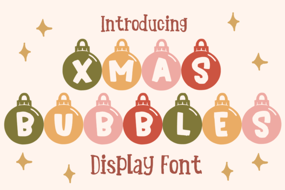 Xmas Bubbles Font: A Festive Design Essential