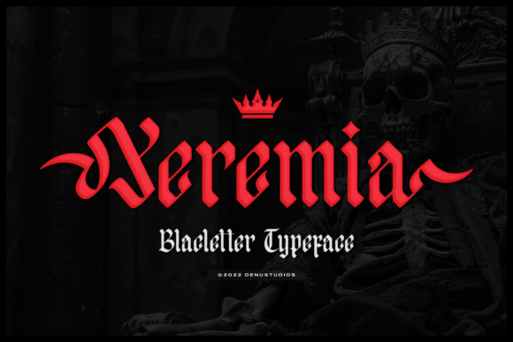 Yeremia Font: A Blackletter Typeface for Craft and Commerce